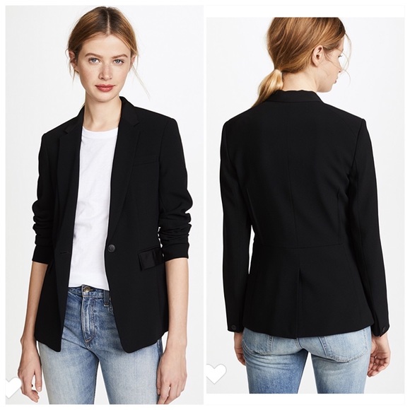 rag and bone windsor blazer black